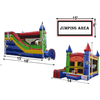Image of Happy Jump Commercial Bouncers 5 x Jump & Splash Castle by Happy Jump CO2321 5 x Jump & Splash Castle by Happy Jump SKU# CO2321