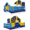 Image of Happy Jump Inflatable Bouncers 10'H Ocean Junior Game by Happy Jump 781880246084 IG5523 10'H Ocean Junior Game by Happy Jump SKU# IG5523