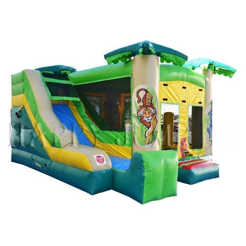 Happy Jump Inflatable Bouncers 11'H 5x Jump & Splash Jungle by Happy Jump 781880277514 CO2323 11'H 5x Jump & Splash Jungle by Happy Jump SKU#CO2323