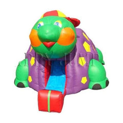 Happy Jump Inflatable Bouncers 11'H Turtle Slide by Happy Jump 12'H Happy Slide by Happy Jump SKU# SL3110