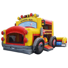 Happy Jump Inflatable Bouncers 12'H School Bus Combo by Happy Jump Razzle Dazzle Bouncy House (4-in-1 Combo) by Happy Jump SKU# CO2403