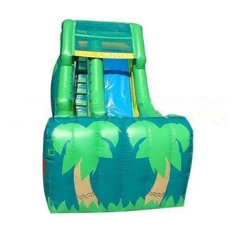 Happy Jump Inflatable Bouncers 12'H Wet and Dry Slide - Tropical Theme by Happy Jump 781880253372 WS4102 12'H Wet and Dry Slide - Tropical Theme by Happy Jump SKU# WS4102