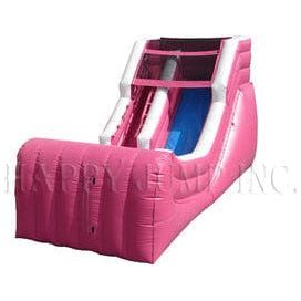 Happy Jump Inflatable Bouncers 12'H Wet & Dry Slide Pink by Happy Jump 781880267393 CM7100 12'H Wet & Dry Slide Pink by Happy Jump SKU CM7100