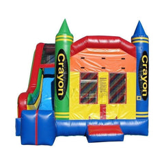 Happy Jump Inflatable Bouncers 13'H 5x Jump & Splash Crayon by Happy Jump CO2328 15'H 5x Jump & Splash Halloween by Happy Jump SKU# CO2327