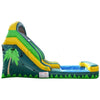 Image of Happy Jump Inflatable Bouncers 13'H Backyard Water Slide Tropical by Happy Jump WS4208 13'H Backyard Water Slide - Primary Colors by Happy Jump SKU# WS4207