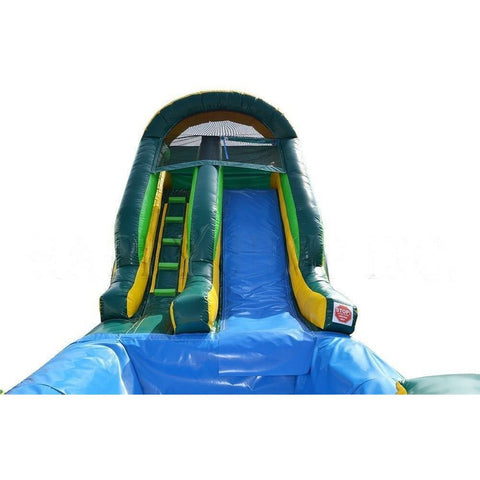 Happy Jump Inflatable Bouncers 13'H Backyard Water Slide Tropical by Happy Jump WS4208 13'H Backyard Water Slide - Primary Colors by Happy Jump SKU# WS4207