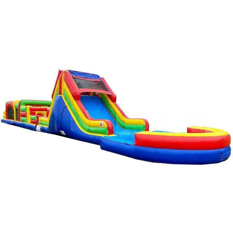 Happy Jump Inflatable Bouncers 13'H Obstacle Course 3 With Pool by Happy Jump 781880275954 IG5145 13'H Obstacle Course 3 With Pool by Happy Jump SKU# IG5145