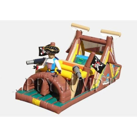 Happy Jump Inflatable Bouncers 14'H Backyard Pirates Obstacle by Happy Jump 781880248224 IG5103 14'H Backyard Pirates Obstacle by Happy Jump SKU# IG5103
