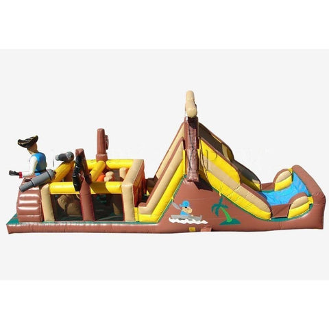 Happy Jump Inflatable Bouncers 14'H Backyard Pirates Obstacle by Happy Jump 781880248224 IG5103 14'H Backyard Pirates Obstacle by Happy Jump SKU# IG5103