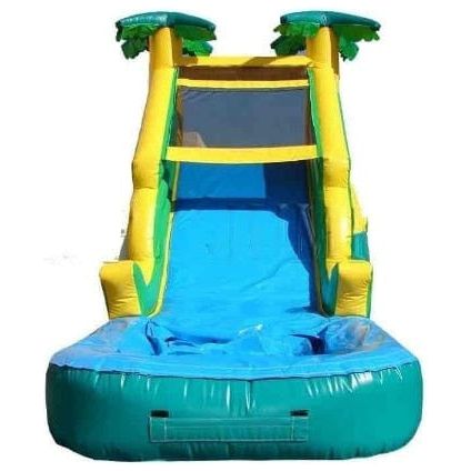 Happy Jump Inflatable Bouncers 14'H Water Slide - Tropical by Happy Jump 14'H Water Slide - Primary Colors by Happy Jump SKU# WS4201
