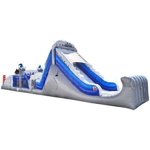 Happy Jump Inflatable Bouncers 15.5'H Penguin Glacier Obstacle Challenge by Happy Jump 781880252276 IG5141 15.5'H Penguin Glacier Obstacle Challenge by Happy Jump SKU#IG5141