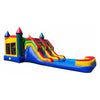 Image of Happy Jump Inflatable Bouncers 15'H 5 in 1 Super Combo Double Lane with Pool by Happy Jump 781880299349 CO2190 15'H 5 in 1 Super Combo Double Lane with Pool by Happy Jump SKU CO2190