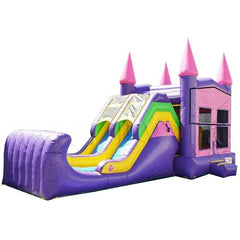 Happy Jump Inflatable Bouncers 15'H 5in1 Super Combo Double Lane Princess by Happy Jump 781880277446 CO2184 15'H 5in1 Super Combo Double Lane Princess by Happy Jump SKU# CO2184