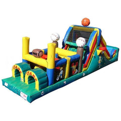 Happy Jump Inflatable Bouncers 15'H Backyard All Star Course by Happy Jump 781880248422 IG5105 15'H Backyard All Star Course by Happy Jump SKU# IG5105