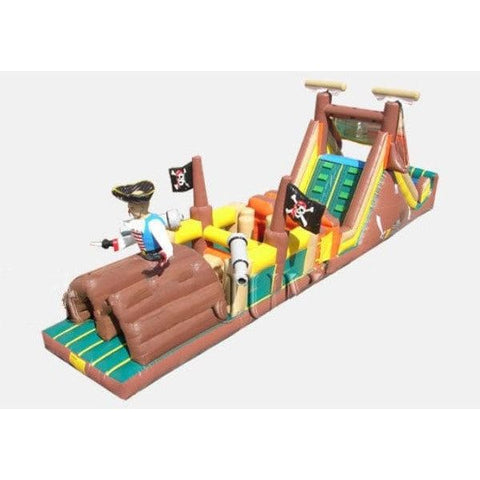 Happy Jump Inflatable Bouncers 15'H Pirates Obstacle Challenge by Happy Jump 15'H Tropical Obstacle Challenge by Happy Jump SKU#IG5132