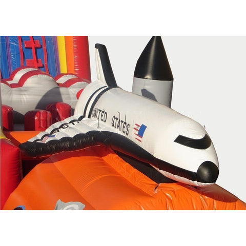Happy Jump Inflatable Bouncers 15'H Shuttle Obstacle Challenge by Happy Jump IG5135 16'H Race Car Obstacle Challenge by Happy Jump SKU#IG5134