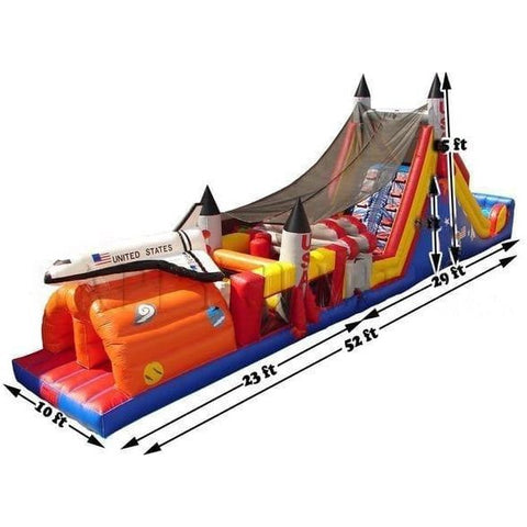 Happy Jump Inflatable Bouncers 15'H Shuttle Obstacle Challenge by Happy Jump 781880252221 IG5135 15'H Shuttle Obstacle Challenge by Happy Jump SKU#IG5135