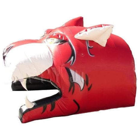 Happy Jump Inflatable Bouncers 15'H Tiger Run Through Tunnel by Happy Jump 781880265887 AD9515 15'H Tiger Run Through Tunnel by Happy Jump SKU# AD9515