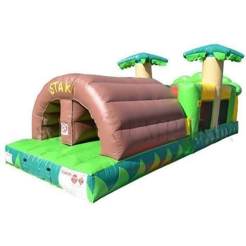 Happy Jump Inflatable Bouncers 15'H Tropical Obstacle Challenge by Happy Jump 781880251989 IG5132 15'H Tropical Obstacle Challenge by Happy Jump SKU#IG5132