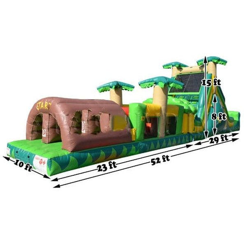 Happy Jump Inflatable Bouncers 15'H Tropical Obstacle Challenge by Happy Jump 781880251989 IG5132 15'H Tropical Obstacle Challenge by Happy Jump SKU#IG5132