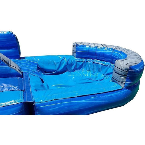 Happy Jump Inflatable Bouncers 16'H Blue Magic Water Slide by Happy Jump 781880253556 WS8216 16'H Blue Magic Water Slide by Happy Jump SKU# WS8216