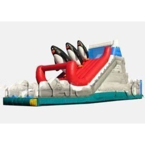 Happy Jump Inflatable Bouncers 16'H The Penguins Sleigh Slide by Happy Jump 781880269021 XL8153 16'H The Penguins Sleigh Slide by Happy Jump SKU XL8153