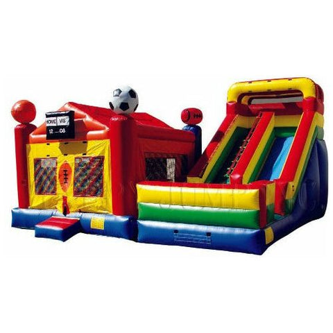 Happy Jump Inflatable Bouncers 16' Slide & Jump Combo Sports by Happy Jump 781880284192 CO2142 16' Slide & Jump Combo Sports by Happy Jump SKU# CO2142