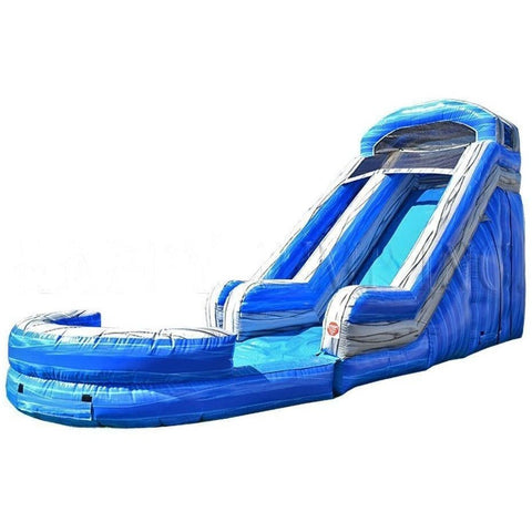 Happy Jump Inflatable Bouncers 18'H Blue Volcano Water Slide by Happy Jump 781880253921 WS8618 18'H Blue Volcano Water Slide by Happy Jump SKU# WS8618