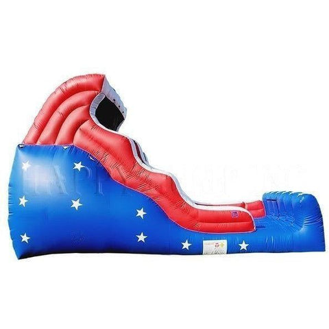 Happy Jump Inflatable Bouncers 18'H Double Drop Wet & Dry - Patriotic by Happy Jump 781880252764 WS4123 18'H Double Drop Wet & Dry - Patriotic by Happy Jump SKU# WS4123