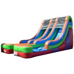 Happy Jump Inflatable Bouncers 18'H Wild Splash Wet & Dry by Happy Jump Blazer Wave (18' Water Slide) by Happy Jump SKU# WS4160
