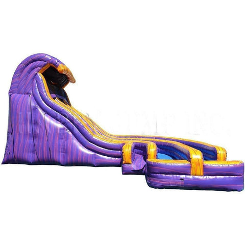 Happy Jump Inflatable Bouncers 19'H Aqua Purple Water Slide by Happy Jump 781880267324 WS4455 19'H Aqua Purple Water Slide by Happy Jump SKU WS4455