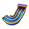 Image of Happy Jump Inflatable Bouncers 19'H Aqua Purple Water Slide by Happy Jump 781880267324 WS4455 19'H Aqua Purple Water Slide by Happy Jump SKU WS4455