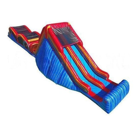 Happy Jump Inflatable Bouncers 19'H Extreme Rush Obstacle Course Marble by Happy Jump 781880252542 IG5240-1M 19'H Extreme Rush Obstacle Course Marble by Happy Jump SKU# IG5240-1M