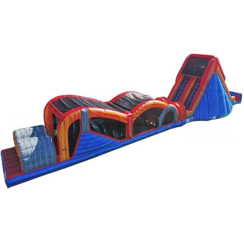 Happy Jump Inflatable Bouncers 19'H Extreme Rush Obstacle Course Marble by Happy Jump 781880252542 IG5240-1M 19'H Extreme Rush Obstacle Course Marble by Happy Jump SKU# IG5240-1M