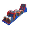 Image of Happy Jump Inflatable Bouncers 19'H Extreme Rush Obstacle Course Marble by Happy Jump 781880252542 IG5240-1M 19'H Extreme Rush Obstacle Course Marble by Happy Jump SKU# IG5240-1M