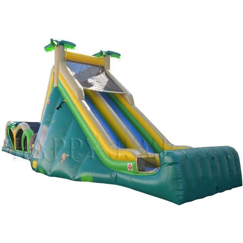 Happy Jump Inflatable Bouncers 20'H Extreme Rush Obstacle Course Tropical by Happy Jump 781880252559 IG5241 20'H Extreme Rush Obstacle Course Tropical by Happy Jump SKU#IG5241
