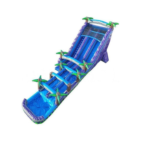 Happy Jump Inflatable Bouncers 22'H Double Bay Water Slide With Slip & Slide Pool by Happy Jump WS4153 22'H Double Lane Water Slide Primary Colors by Happy Jump SKU# WS4152
