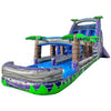 Image of Happy Jump Inflatable Bouncers 22'H Double Bay Water Slide With Slip & Slide Pool by Happy Jump WS4153 22'H Double Lane Water Slide Primary Colors by Happy Jump SKU# WS4152