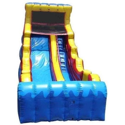 Happy Jump Inflatable Bouncers 22'H Mungo Surf Slide Wet & Dry - Primary Colors by Happy Jump 781880260158 WS4141 22'H Mungo Surf Slide Wet & Dry Primary Colors Happy Jump SKU# WS4141