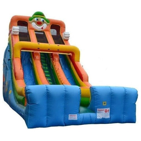 Happy Jump Inflatable Bouncers 24'H Double Lane Slide - Circus by Happy Jump SL3162 24'H Double Lane Slide - Patriotic SKU#SL3161