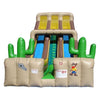 Image of Happy Jump Inflatable Bouncers 24'H Double Lane Slide - Western by Happy Jump 781880247838 SL3163 24'H Double Lane Slide - Western by Happy Jump SKU#SL3163