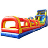Image of Happy Jump Inflatable Bouncers 24'H Single Lane Slide w/ Slip and Slide by Happy Jump WS4155 The Malibu (18' Double Lane) by Happy Jump SKU# WS4185
