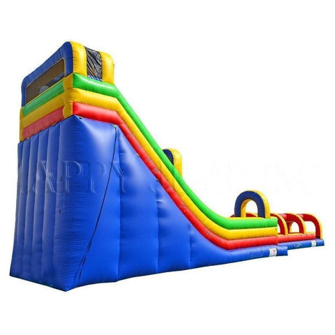 Happy Jump Inflatable Bouncers 24'H Single Lane Slide w/ Slip and Slide by Happy Jump WS4155 The Malibu (18' Double Lane) by Happy Jump SKU# WS4185