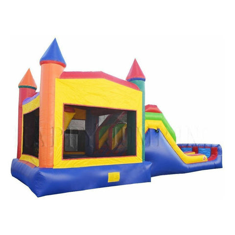 Happy Jump Inflatable Bouncers 5 in 1 Super Combo Double Lane by Happy Jump 781880271208 CO2181 5 in 1 Super Combo Double Lane by Happy Jump SKU# CO2181