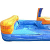 Image of Happy Jump Inflatable Bouncers 8'H Marble Slip & Slide Double Lane w Pool by Happy Jump WS4305 8'H Slip and Slide - Double Lane w Pool by Happy Jump SKU# WS4303