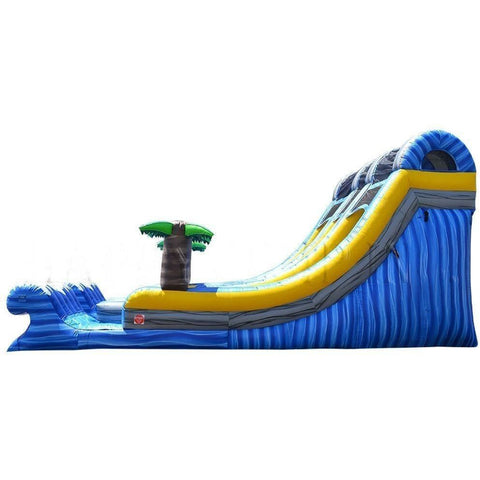 Happy Jump Inflatable Bouncers Blazer Wave (18' Water Slide) by Happy Jump WS4160 22'H Blue Splash Water Slide by Happy Jump SKU# WS8722