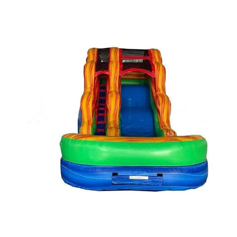 Happy Jump Inflatable Bouncers Double Wave (16' Water Slide) by Happy Jump 781880253464 WS4107 Double Wave (16' Water Slide) by Happy Jump SKU# WS4107