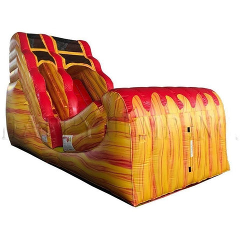 Happy Jump Inflatable Bouncers Molten Lava (16' Wet & Dry Slide) by Happy Jump WS4114 16'H Wet and Dry Slide - Ocean Theme by Happy Jump SKU# WS4113