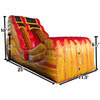 Image of Happy Jump Inflatable Bouncers Molten Lava (16' Wet & Dry Slide) by Happy Jump 781880253624 WS4114 Molten Lava (16' Wet & Dry Slide) by Happy Jump SKU# WS4114