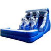 Image of Happy Jump Inflatable Bouncers Oceana (15' Double Lane) by Happy Jump WS4180 18'H Double Drop Wave w/ Slip & Slide by Happy Jump SKU# WS4171